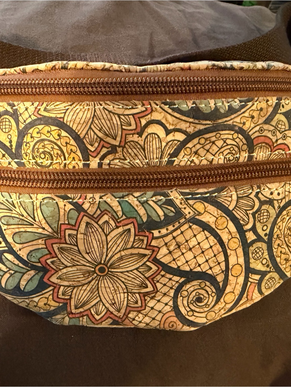 Corkcho Floral Paisley Fanny Pack  in Multicolor